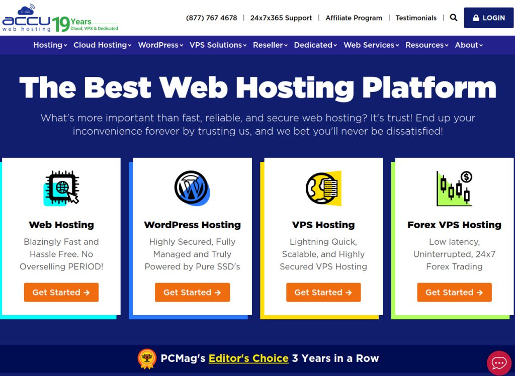 accu web hosting company